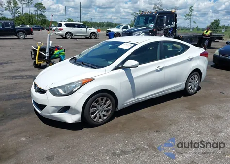 2012 Hyundai Elantra Gls from USA, damaged, VIN 5NPDH4AE5CH084156